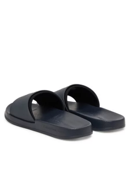 Šlepetės Calvin Klein Ess Slide Rubber Neoprene Tamsiai mėlyna