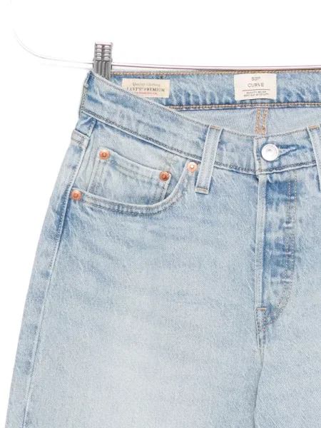 Blugi Levi's® cu 5 buzunare zdrențuiți albastru