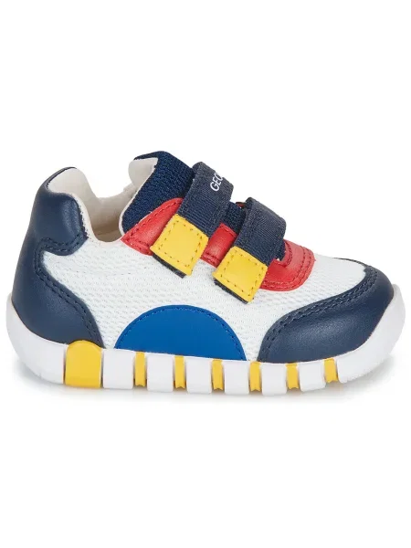 Detské topánky Geox Iupidoo white/navy biela