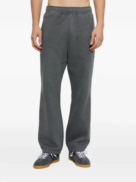 Pantaloni Lanvin cu dungi alergare gri