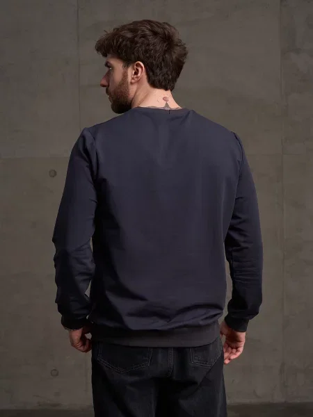 Світшот ISSA Plus сірий