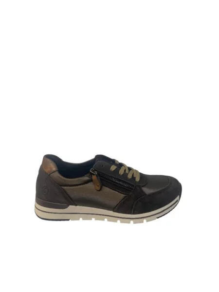 Sneakersy Remonte brązowe