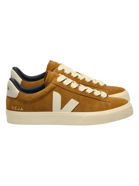Sneakersy Veja Campo zamszowe brązowe
