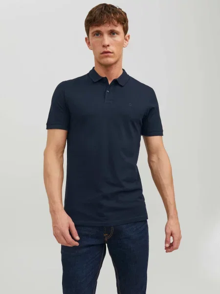 Поло JACK & JONES темно-синій синє