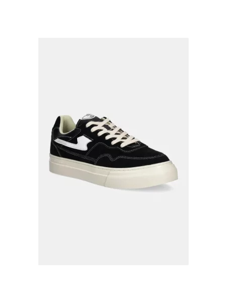 Stepney Workers Club sneakersy zamszowe Pearl S-Strike Suede czarny