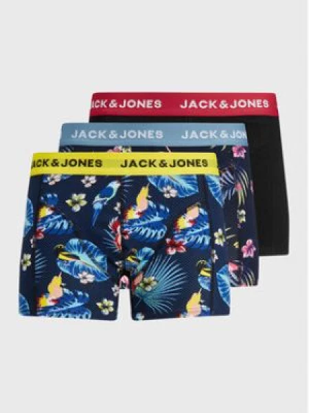 JACK & JONES Boxerky zmiešané farby modrá