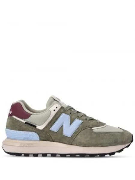Kožne tenisice New Balance 574 ružičasta