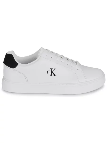 Calvin Klein Tenisice Classic Cupsole Laceup Lth bijela