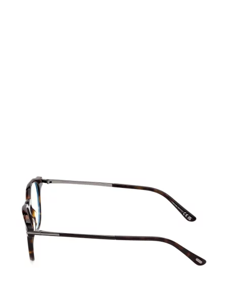 Ochelari de soare rotunzi Tom Ford Eyewear maro