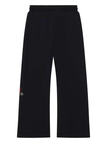 Dětské kalhoty Dolce & Gabbana modré