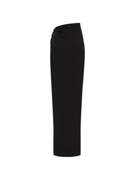 Fusta maxi Gauge81 drapată negru