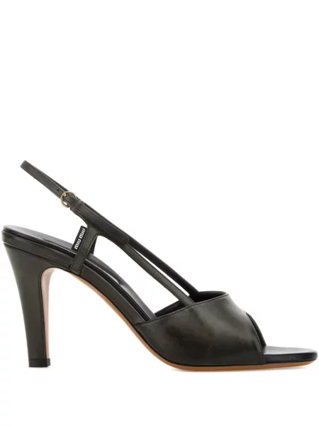 Sandale Miu Miu din piele negru