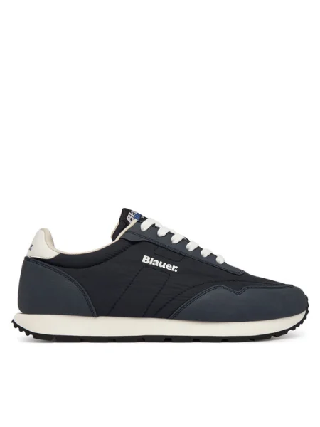 Blauer Sneakers negru
