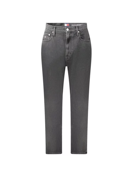 Jeansy Tommy Hilfiger Mom czarne