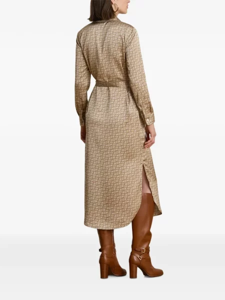 Rochie tip cămașă Lauren Ralph Lauren cu imagine