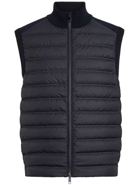 Vestă Zegna de lână albastru