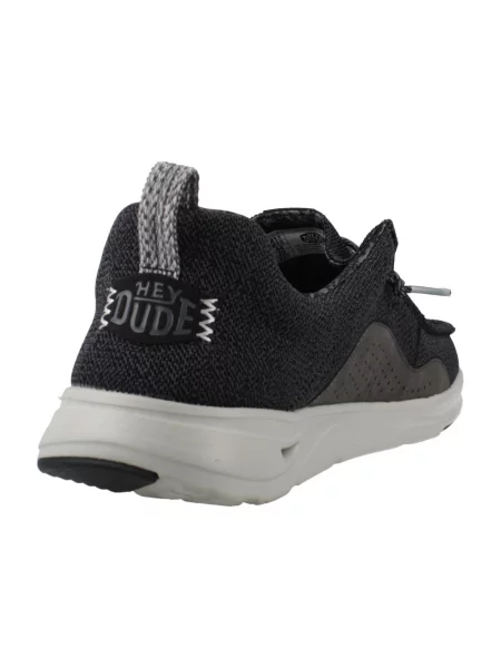 Pantofi Heydude plasă negru