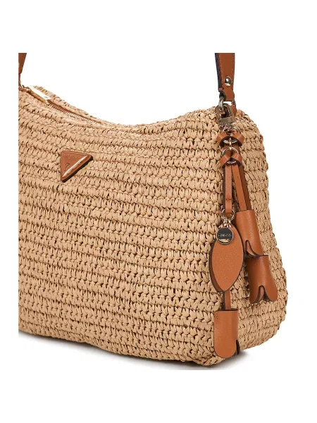 Geanta hobo Guess bej