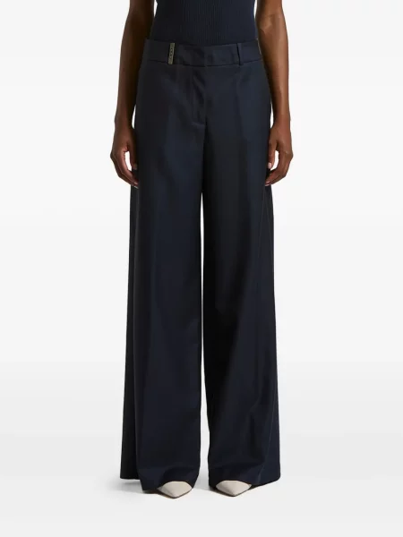 Pantaloni Peserico albastru