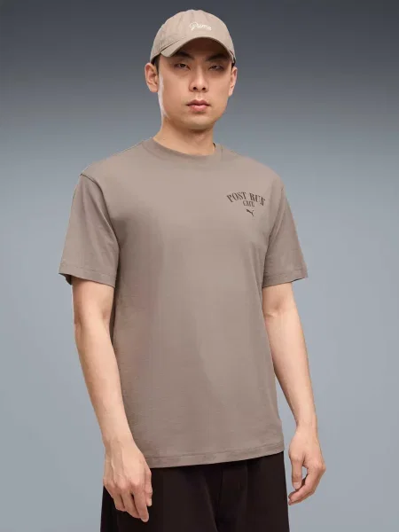 Футболка Puma бежевая