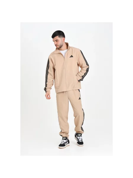 Dres adidas Sportswear Basic Woven beżowy