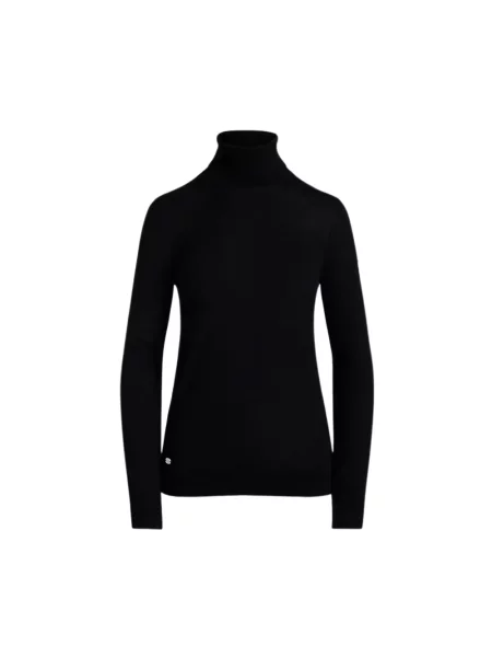 Sweter z golfem Ralph Lauren czarny
