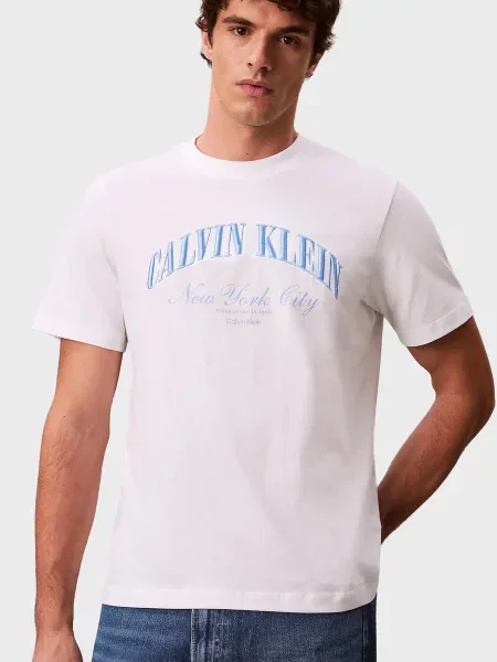Футболка Calvin Klein Jeans біла