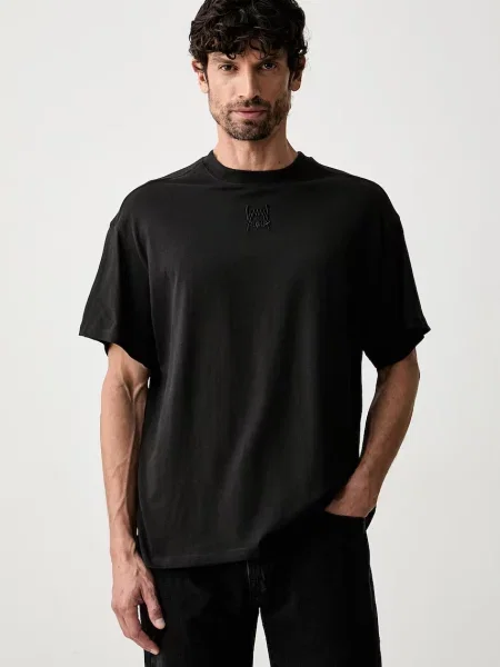 Puma tričko FUNDAMENTALS černé
