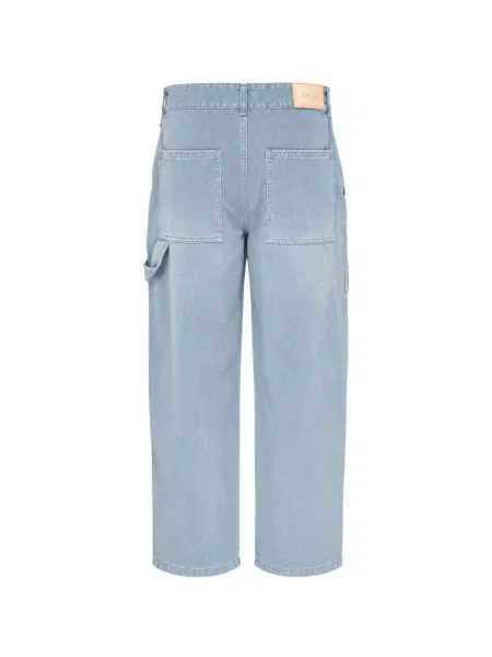 Blugi drepți Solid Homme albastru