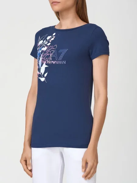 Футболка Ea7 Emporio Armani синя