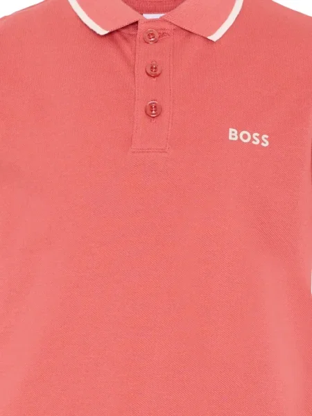 Koszulka polo dziecięca Bosswear czerwona