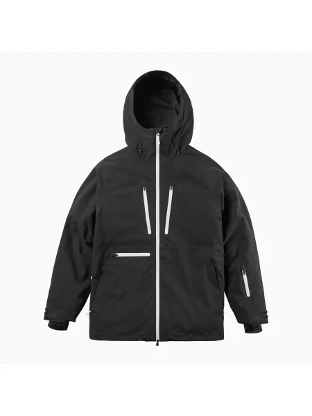 Geacă de snowboard pentru bărbați ThirtyTwo TM Recycled X Fava black negru