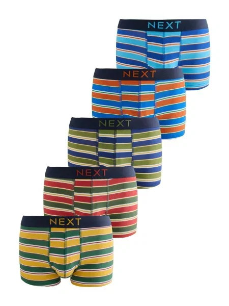 Next Boxeri / galben închis / verde smarald / portocaliu albastru