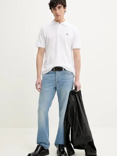 Polo majica Diesel bela