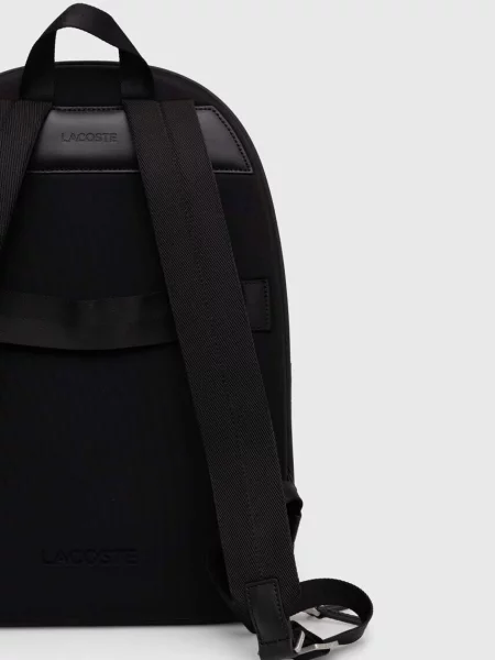 Rucsac Lacoste din piele negru