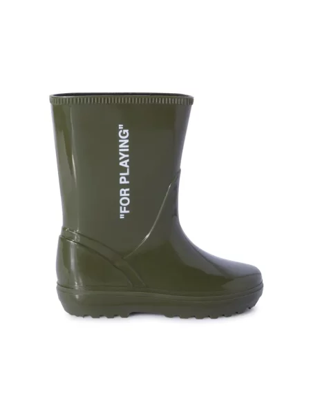 Botki dziecięce Off-white białe