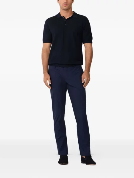 Scurt tricou polo Hackett London albastru