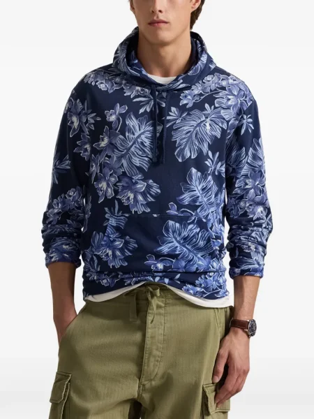 Tricou polo Polo Ralph Lauren cu dungi cu două rânduri de nasturi cu aplicații negru