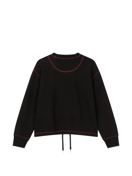 Hanorac Tomboy cu cordon negru