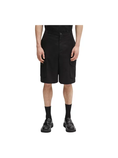 Daily Paper szorty Cotton Cargo Shorts czarny