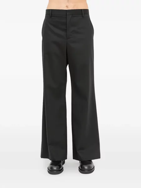 Pantaloni Ann Demeulemeester evazate negru