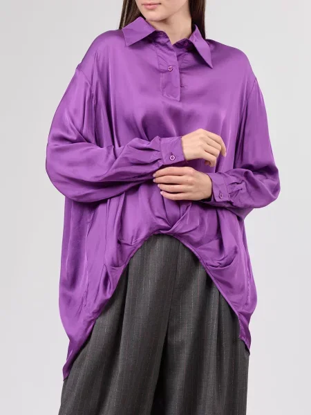Блуза Kontatto фіолетова