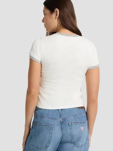Футболка Guess Jeans білий