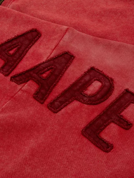 Džemperis Aape By *a Bathing Ape® apvaliu kaklu raudona