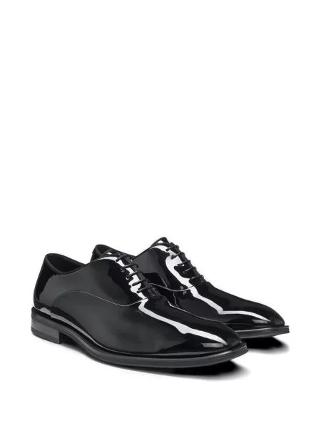 Oxford Boss din piele negru