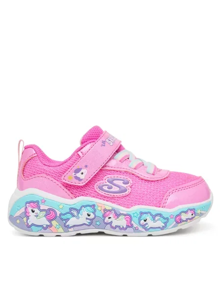 Αθλητικά Skechers Play Scene Fun Squad ροζ