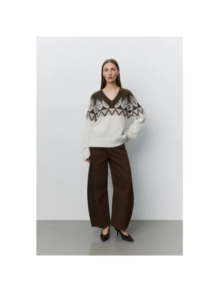 Sweter Sofie Schnoor wełniany biały