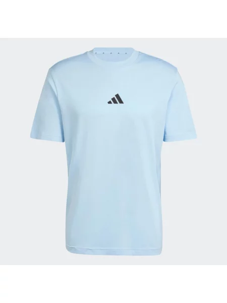 ADIDAS SPORTSWEAR Tricou funcțional Essentials albastru deschis negru