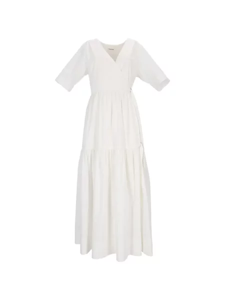 Rochie maxi P.a.r.o.s.h. plic alb