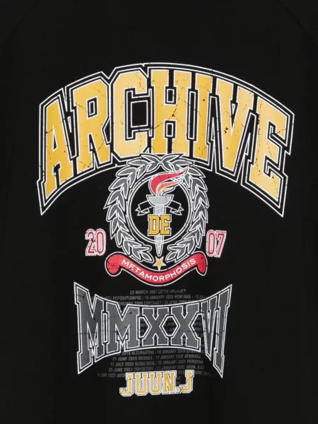 Tricou Juun.j cu imagine negru
